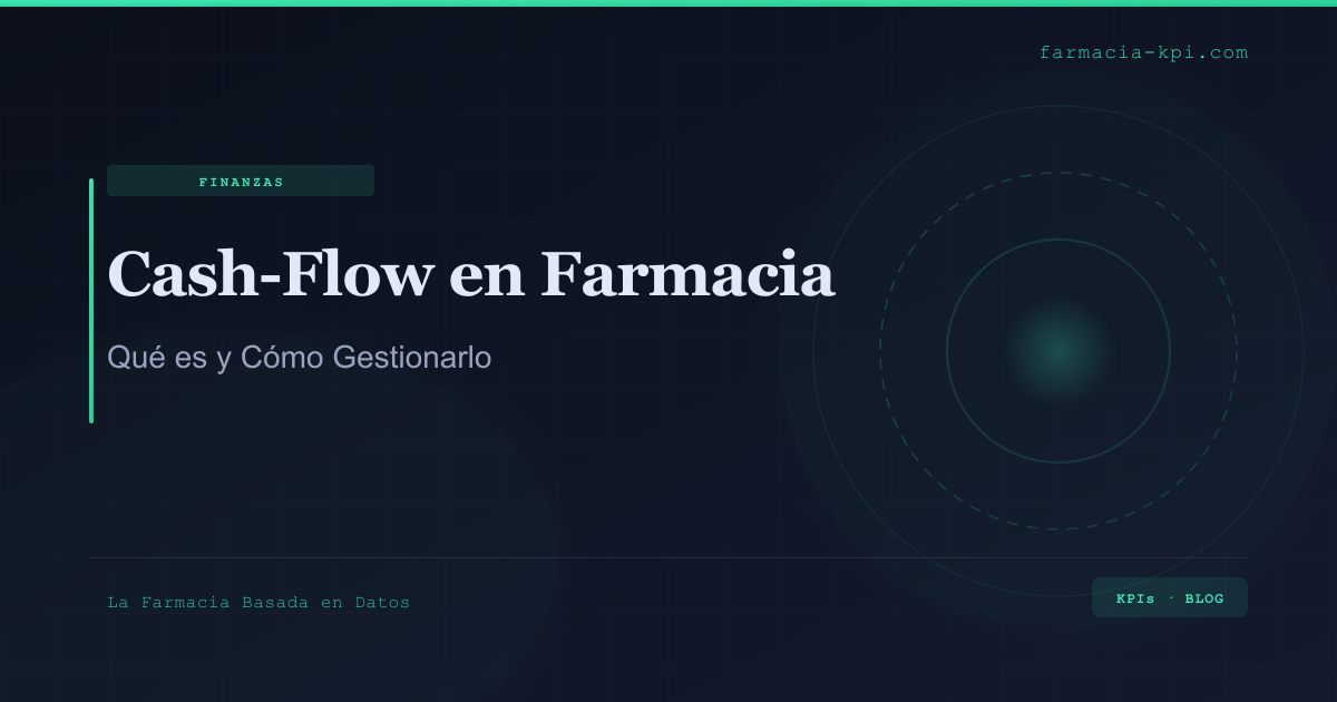 Portada de cash flow farmacia