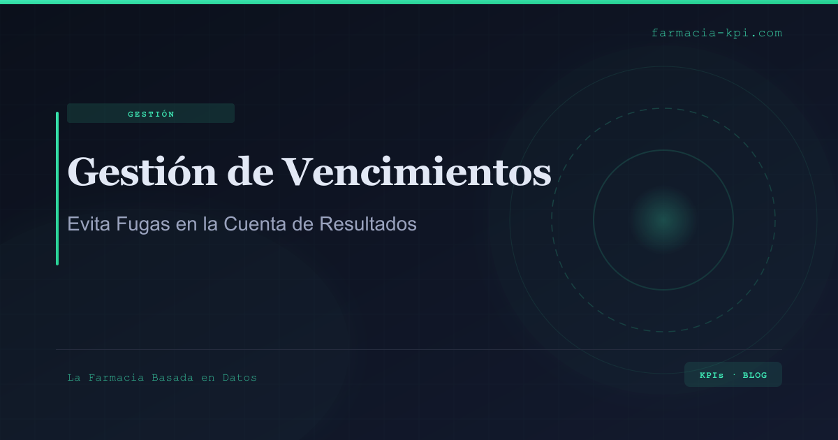 Portada de gestion vencimientos farmacia